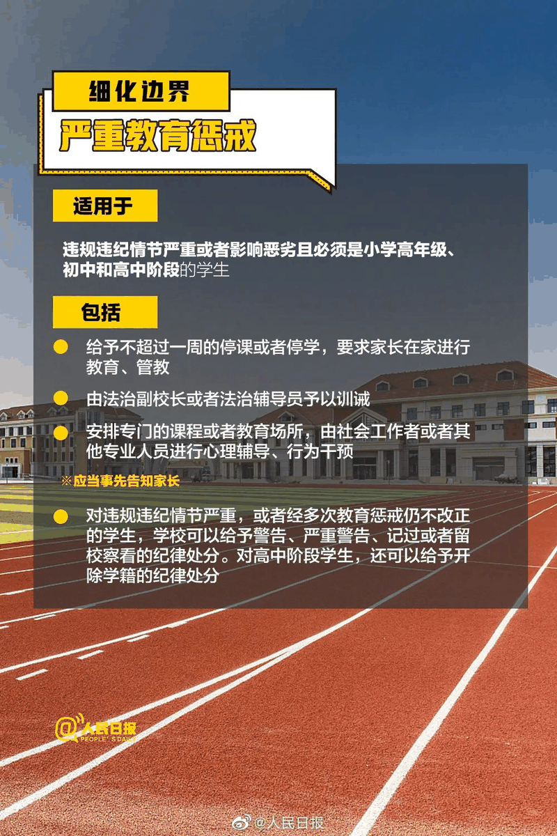 周知！《中小學教育懲戒規(guī)則（試行）》3月起實施，這些要點須了解！